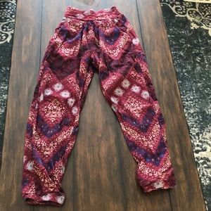 Boho style pants